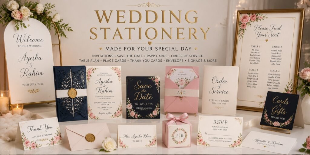 Wedding Stationery Printing Gillingham